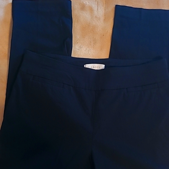 Talbots Pants - Talbots black pull on pants with spandex  Sz 8